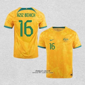 Prima Maglia Australia Giocatore Aziz Behich 2022