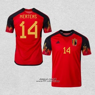 Prima Maglia Belgio Giocatore Mertens 2022