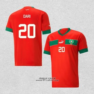 Prima Maglia Marocco Giocatore Dari 2022