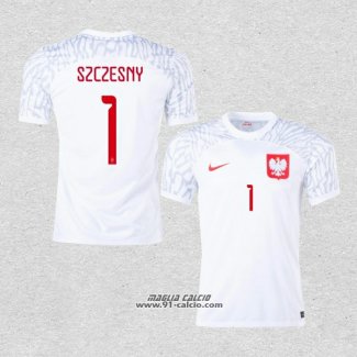 Prima Maglia Polonia Giocatore Szczesny 2022