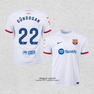 Seconda Maglia Barcellona Giocatore Gundogan 2023-2024