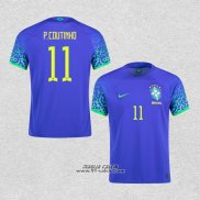 Seconda Maglia Brasile Giocatore P.Coutinho 2022