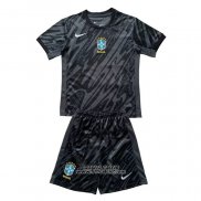 Seconda Maglia Brasile Portiere Bambino 2024