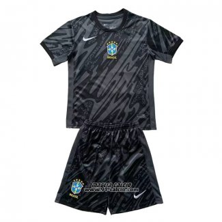 Seconda Maglia Brasile Portiere Bambino 2024