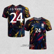 Seconda Maglia Corea del Sud Giocatore Yoon Jong Gyu 2022