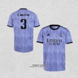 Seconda Maglia Real Madrid Giocatore E.Militao 2022-2023