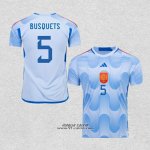 Seconda Maglia Spagna Giocatore Busquets 2022