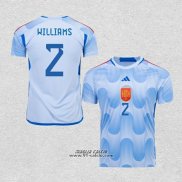 Seconda Maglia Spagna Giocatore Williams 2022