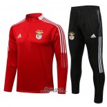 Tuta da Track Felpa Benfica 2021-2022 Rosso