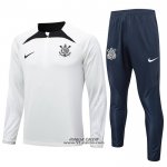 Tuta da Track Felpa Corinthians 2024-2025 Grigio