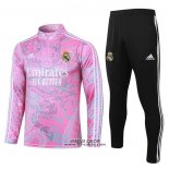 Tuta da Track Felpa Real Madrid 2023-2024 Rosa