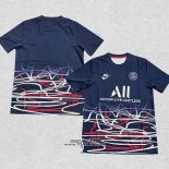 Maglia Allenamento Paris Saint-Germain 2022 Blu