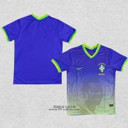 Maglia Brasile Pele Special 2022 Blu Thailandia