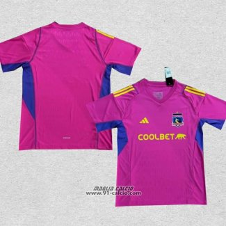 Maglia Colo-Colo Portiere 2024 Purpura Thailandia