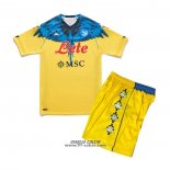 Maglia Napoli Kappa x Marcelo Burlon Bambino 2021