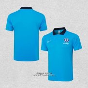 Maglia Polo Chelsea 2024-2025 Blu