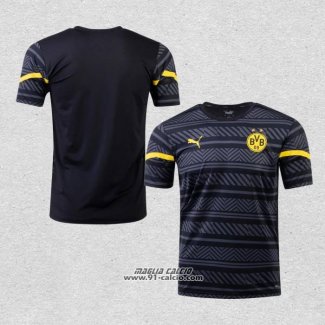 Maglia Prematch Borussia Dortmund 2022 Nero