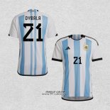Prima Maglia Argentina Giocatore Dybala 2022
