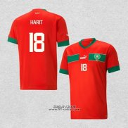 Prima Maglia Marocco Giocatore Harit 2022