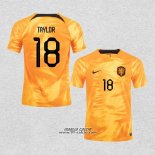 Prima Maglia Paesi Bassi Giocatore Taylor 2022