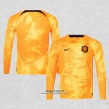 Prima Maglia Paesi Bassi Manica Lunga 2022