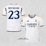 Prima Maglia Real Madrid Giocatore Beckham 2023-2024