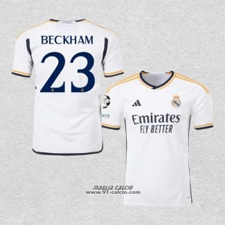 Prima Maglia Real Madrid Giocatore Beckham 2023-2024