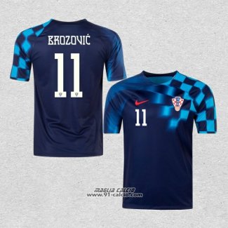 Seconda Maglia Croazia Giocatore Brozovic 2022