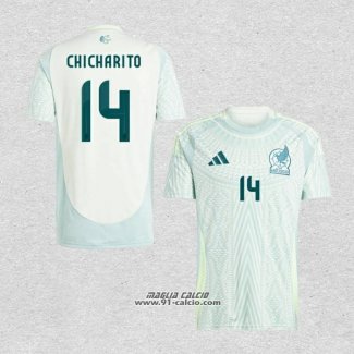 Seconda Maglia Messico Giocatore Chicharito 2024