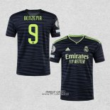 Terza Maglia Real Madrid Giocatore Benzema 2022-2023