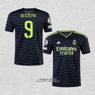 Terza Maglia Real Madrid Giocatore Benzema 2022-2023