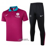 Conjunto Polo Paris Saint-Germain 2024-2025 Purpura