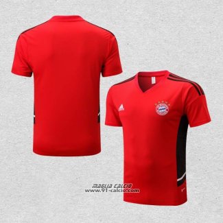 Maglia Allenamento Bayern Monaco 2022-2023 Rosso