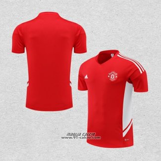 Maglia Allenamento Manchester United 2022-2023 Rosso