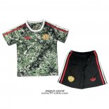 Maglia Manchester United X Stone Roses Bambino 2024-2025