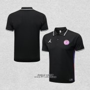 Maglia Polo Paris Saint-Germain Jordan 2022-2023 Nero