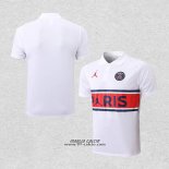 Maglia Polo Paris Saint-Germain Jordan 2022-2023 Bianco