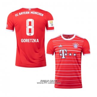 Prima Maglia Bayern Monaco Giocatore Goretzka 2022-2023