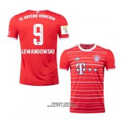Prima Maglia Bayern Monaco Giocatore Lewandowski 2022-2023