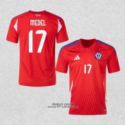 Prima Maglia Cile Giocatore Medel 2024