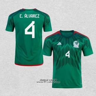 Prima Maglia Messico Giocatore E.Alvarez 2022