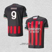 Prima Maglia Milan Giocatore Giroud 2022-2023