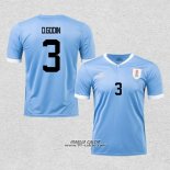 Prima Maglia Uruguay Giocatore D.Godin 2022