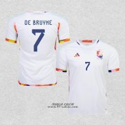 Seconda Maglia Belgio Giocatore De Bruyne 2022