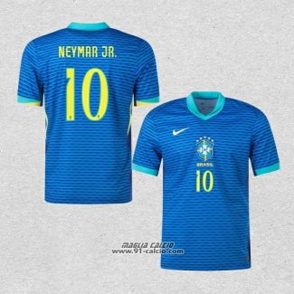 Seconda Maglia Brasile Giocatore Neymar JR. 2024