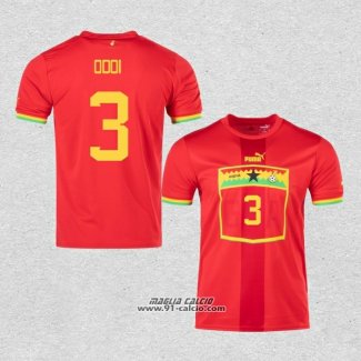 Seconda Maglia Ghana Giocatore Odoi 2022