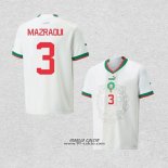 Seconda Maglia Marocco Giocatore Mazraoui 2022