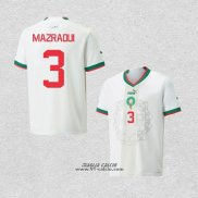 Seconda Maglia Marocco Giocatore Mazraoui 2022