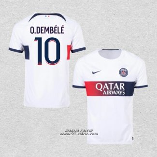 Seconda Maglia Paris Saint-Germain Giocatore O.Dembele 2023-2024