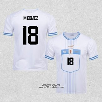 Seconda Maglia Uruguay Giocatore M.Gomez 2022